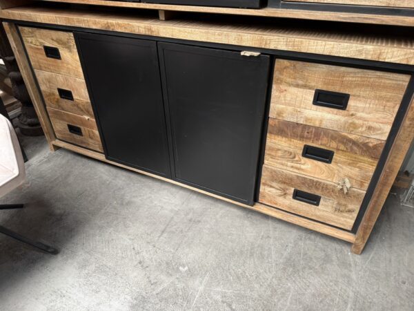 Novelle dressoir, mangohout - Afbeelding 4
