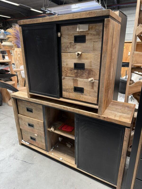Novelle dressoir, mangohout - Afbeelding 3