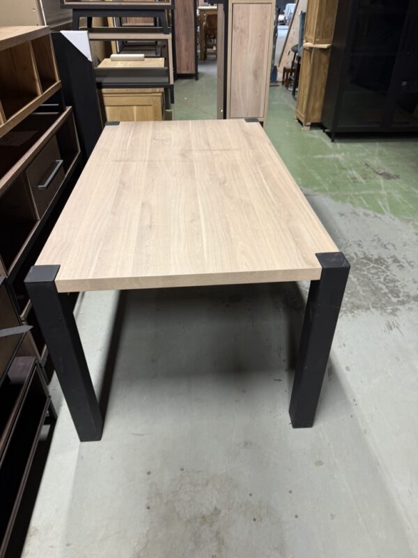 Sandwich eettafel, kleur fresh oak - Afbeelding 4