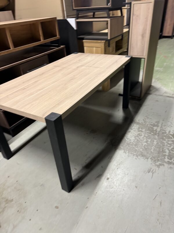 Sandwich eettafel, kleur fresh oak