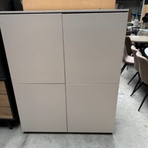 Stuttgart bergkast, kleur ivory