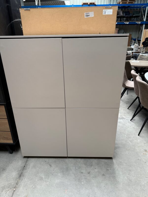 Stuttgart bergkast, kleur ivory