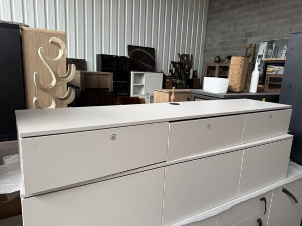 Stuttgart tv-dressoir, kleur ivory