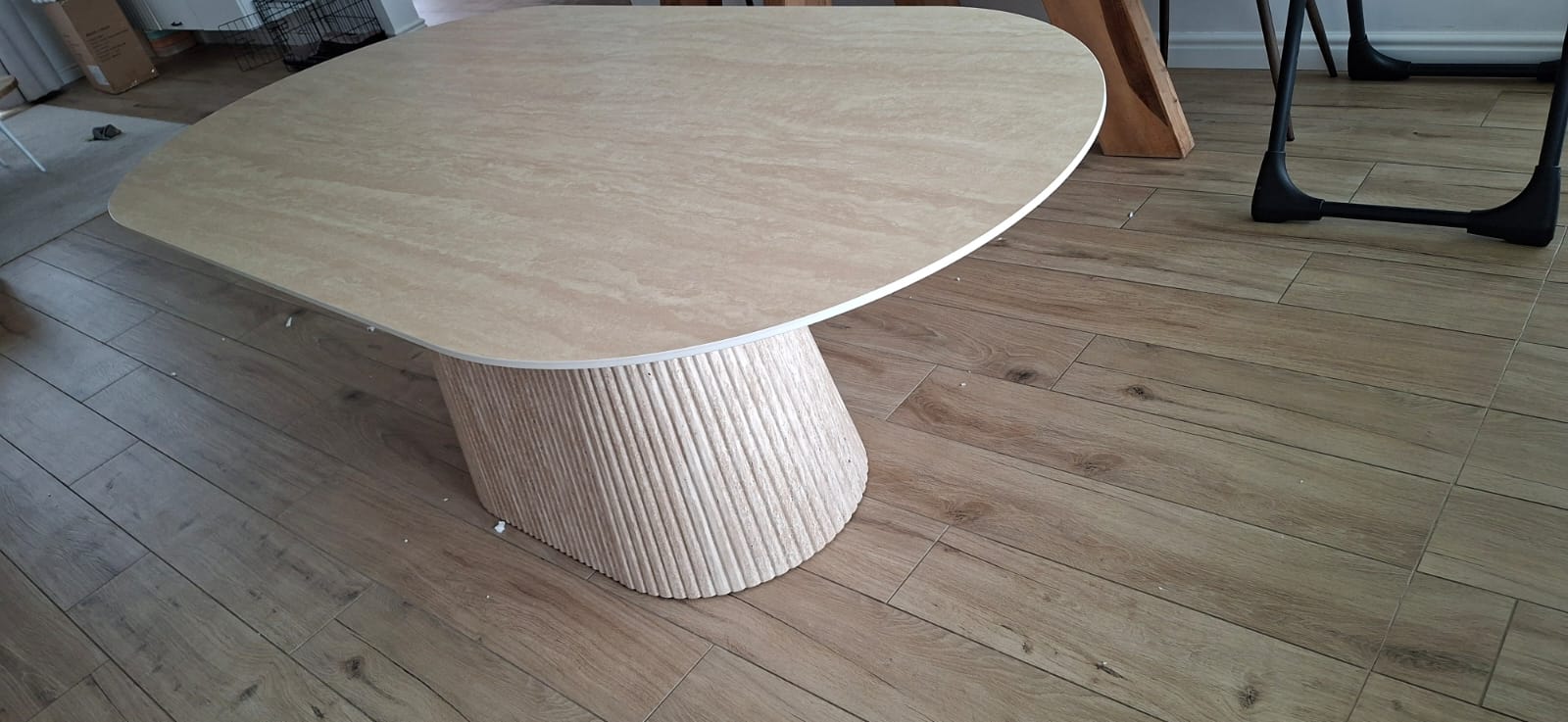 Jamaica eettafel, sintered stone, travertin beige - Afbeelding 10