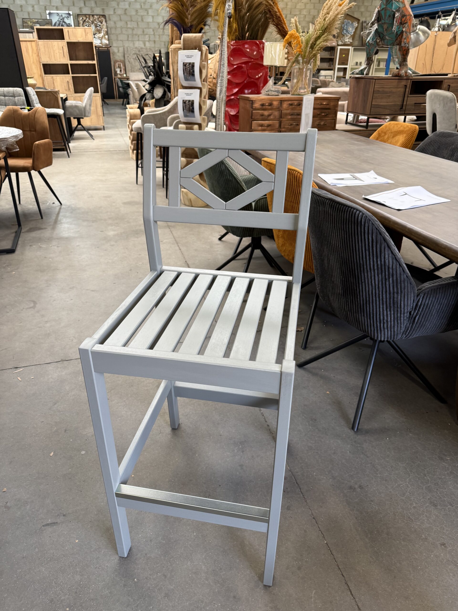 Houten barstoel - Afbeelding 3