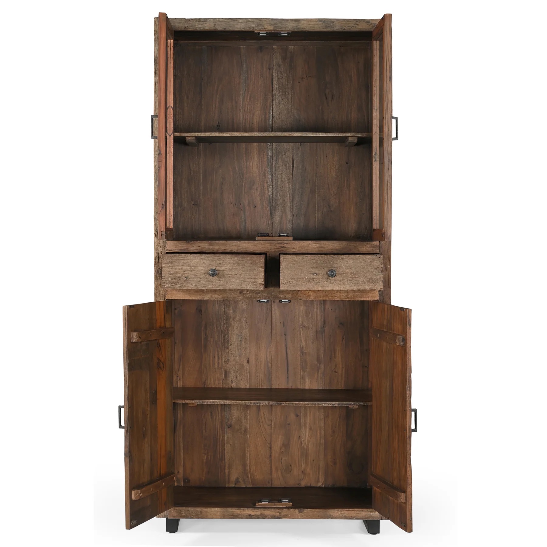 Roots vitrine, verweerd hout - Afbeelding 5