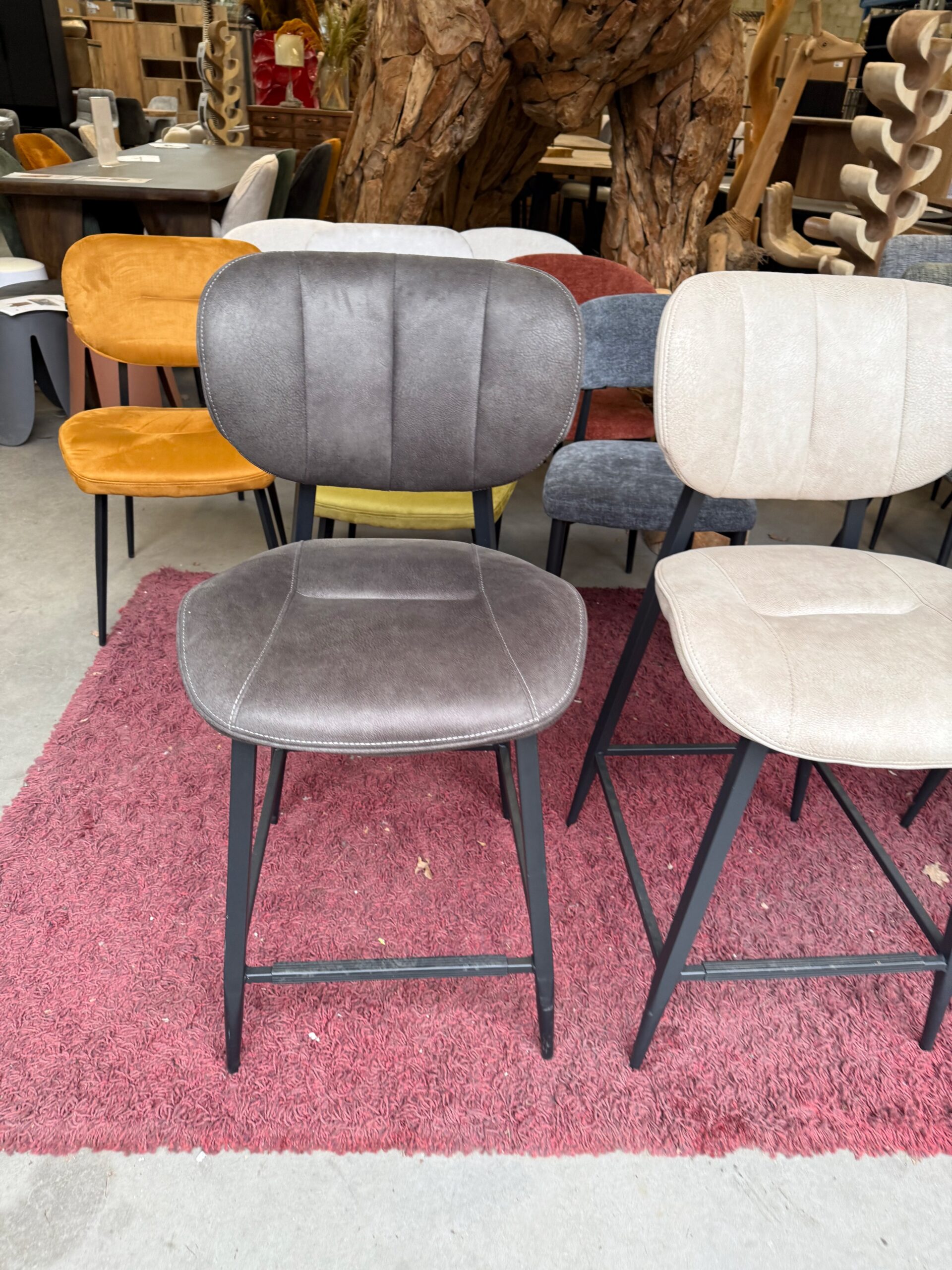 Carly barstoel, drie kleuren - Afbeelding 4