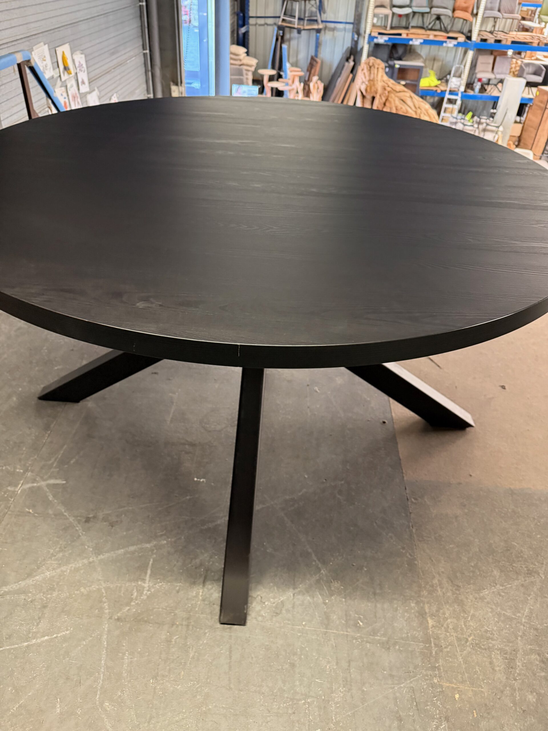 Canon eettafel rond, kleur noir - Afbeelding 3