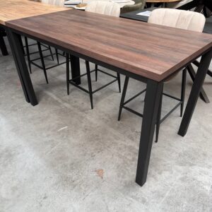 Duncan bartafel, kleur dark almond