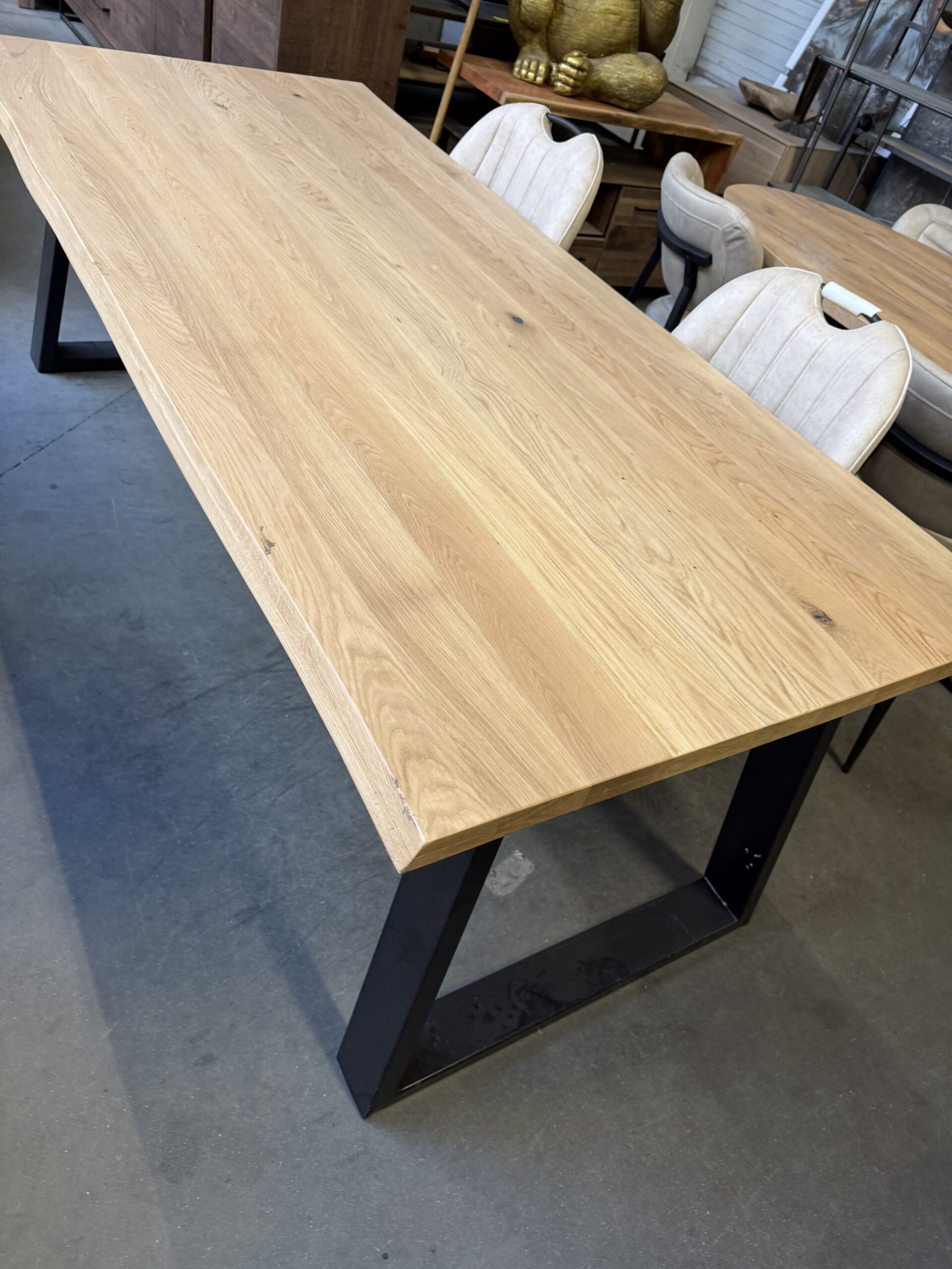 Boomstamtafel, eikenhout - Afbeelding 4