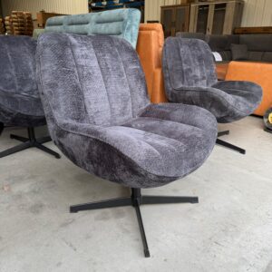 Zuma draaifauteuil, antraciet