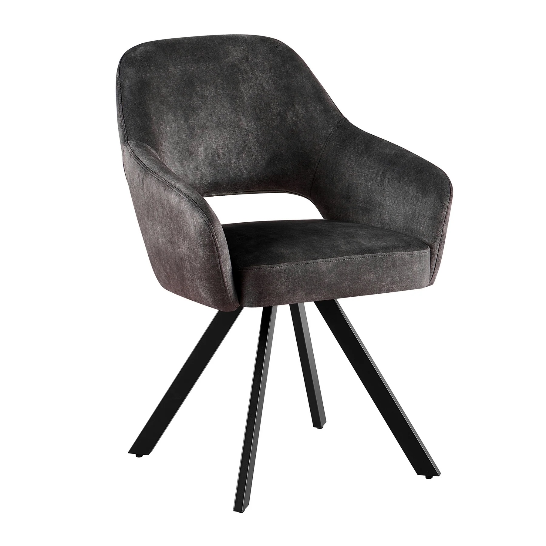 Emilie armstoel, velvet, met returnfunctie - Afbeelding 24