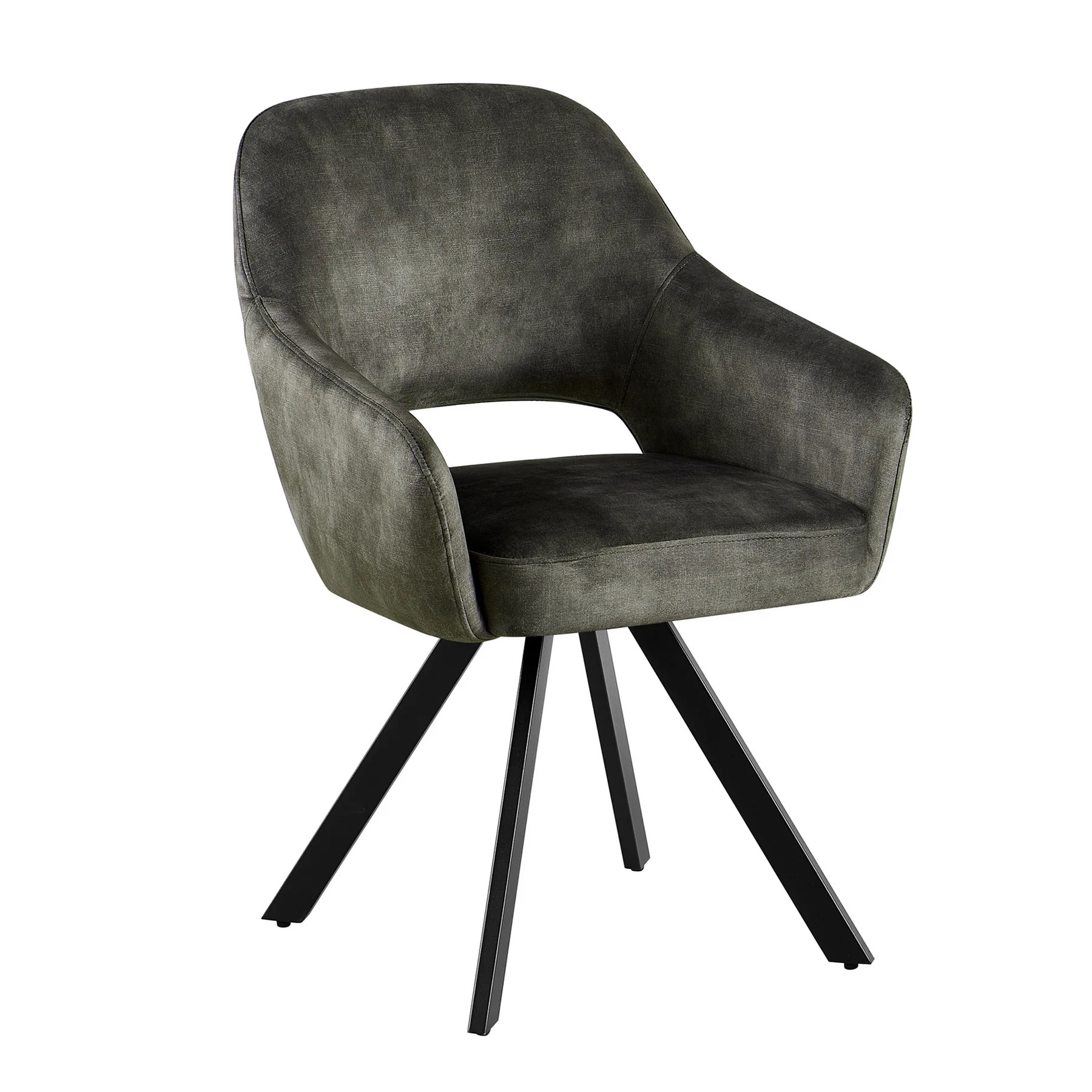 Emilie armstoel, velvet, met returnfunctie - Afbeelding 37