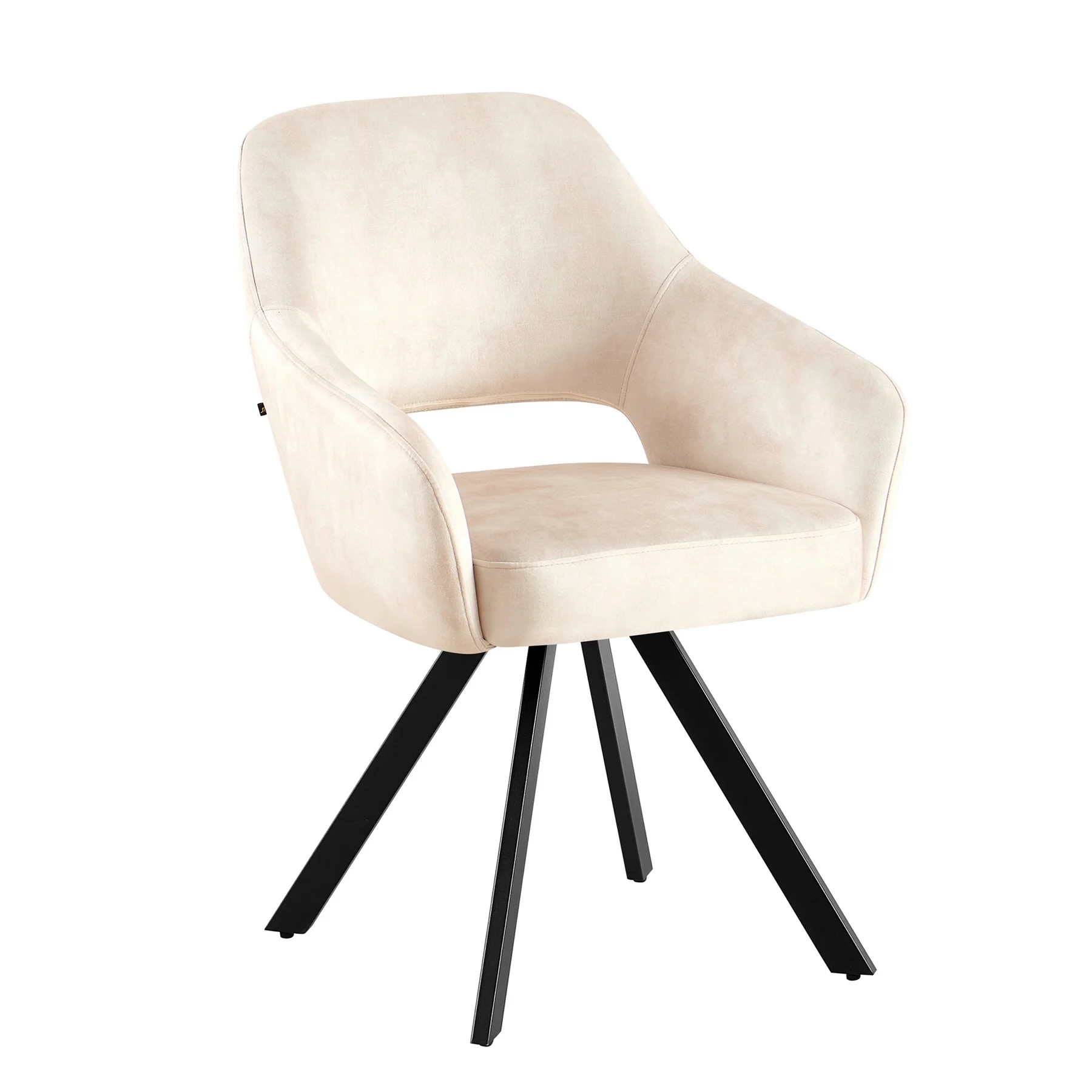 Emilie armstoel, velvet, met returnfunctie - Afbeelding 26