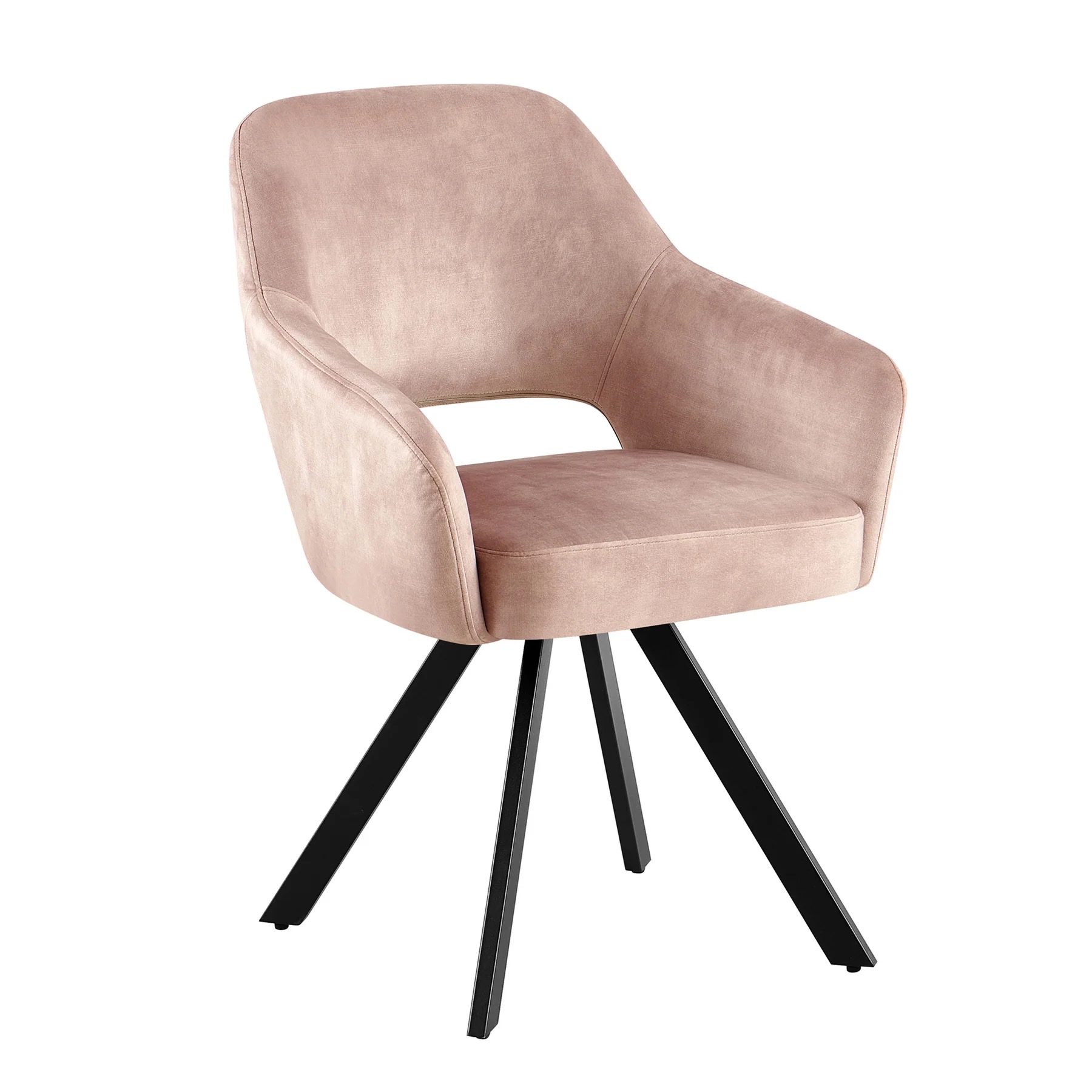 Emilie armstoel, velvet, met returnfunctie - Afbeelding 29