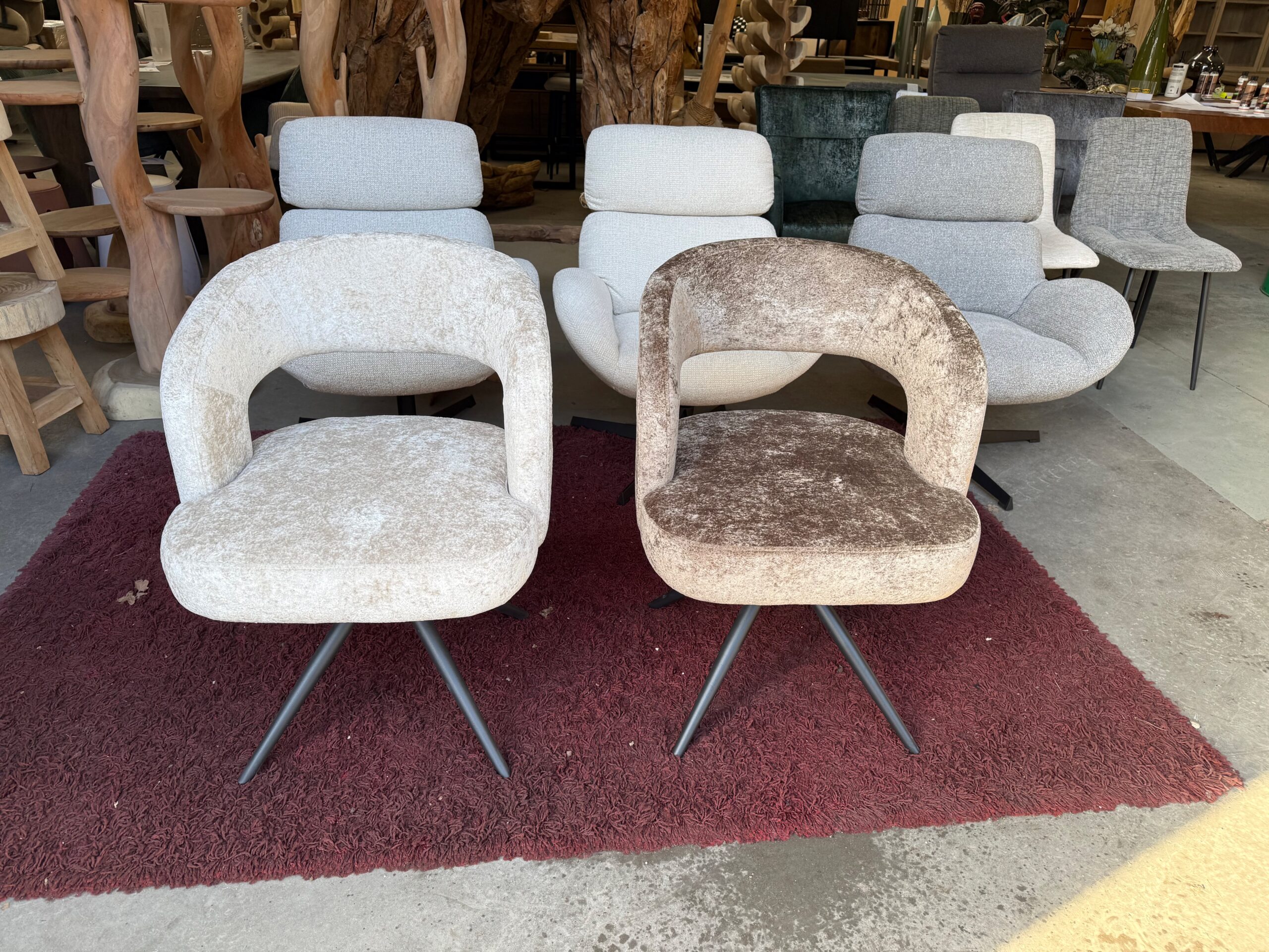 Jade armstoel, draaiend + return - Afbeelding 4