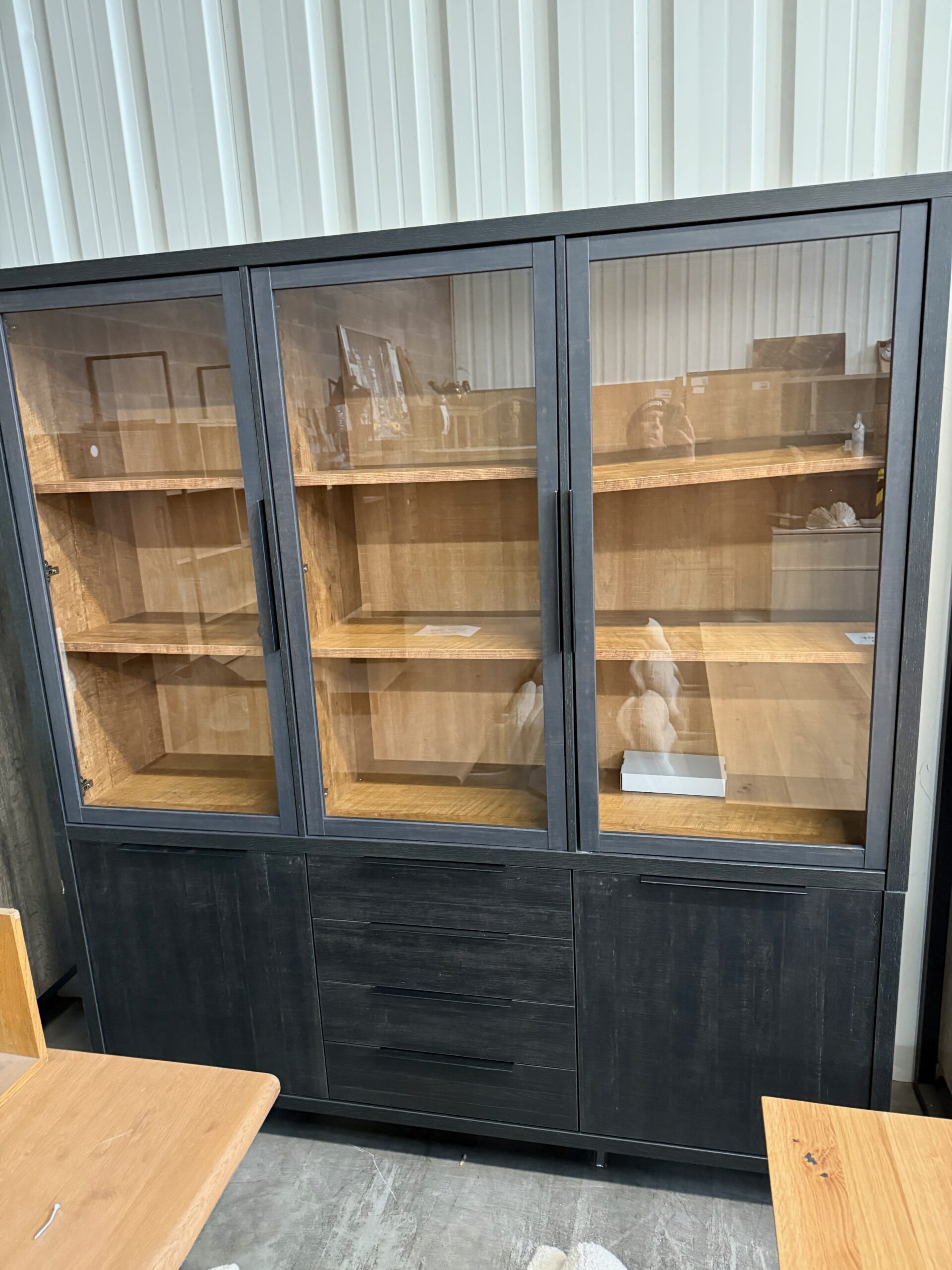 Vector buffetkast, old piano/teak - Afbeelding 4