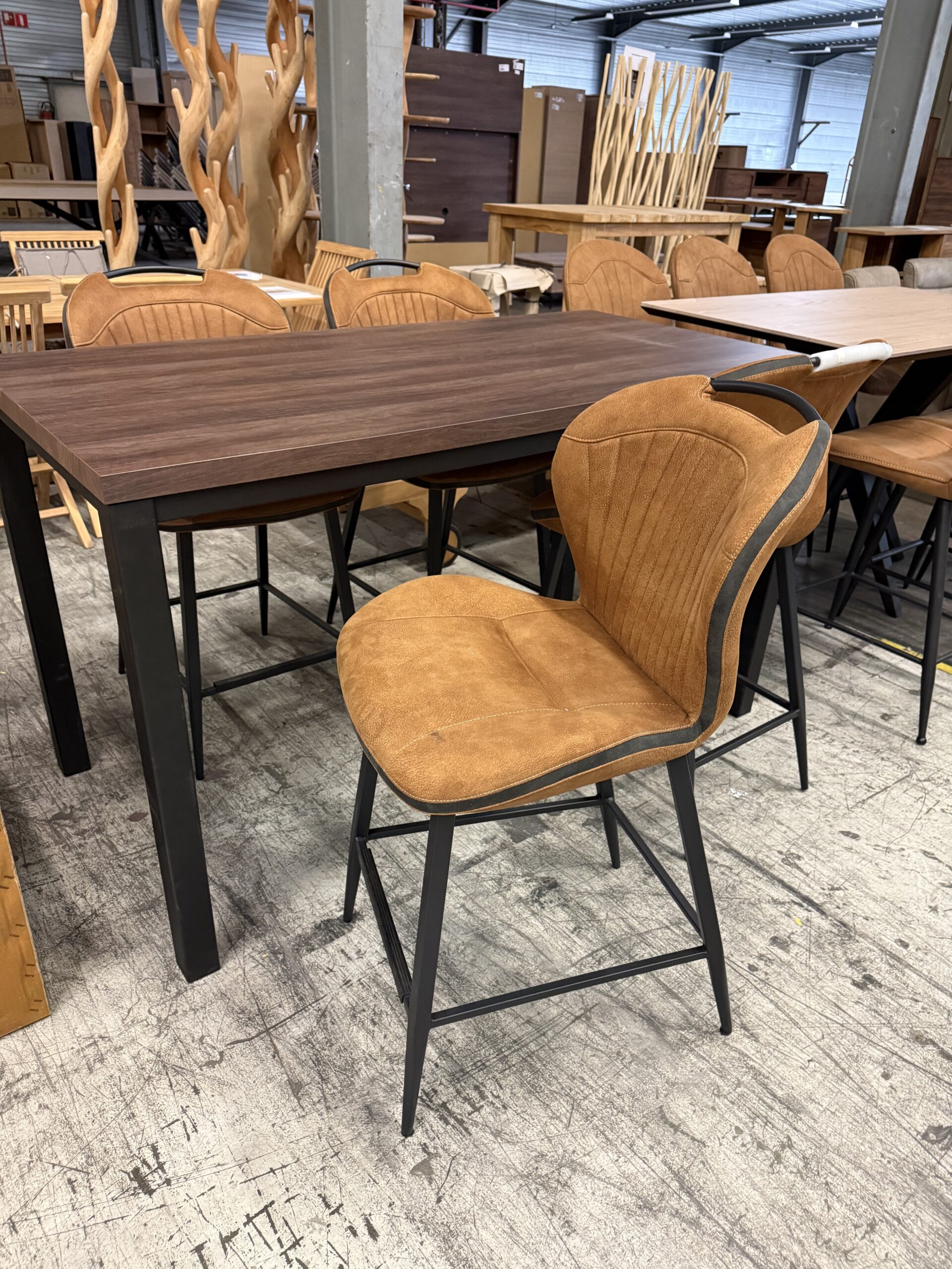 AANBIEDING: bartafel + 4 stoelen - Afbeelding 4