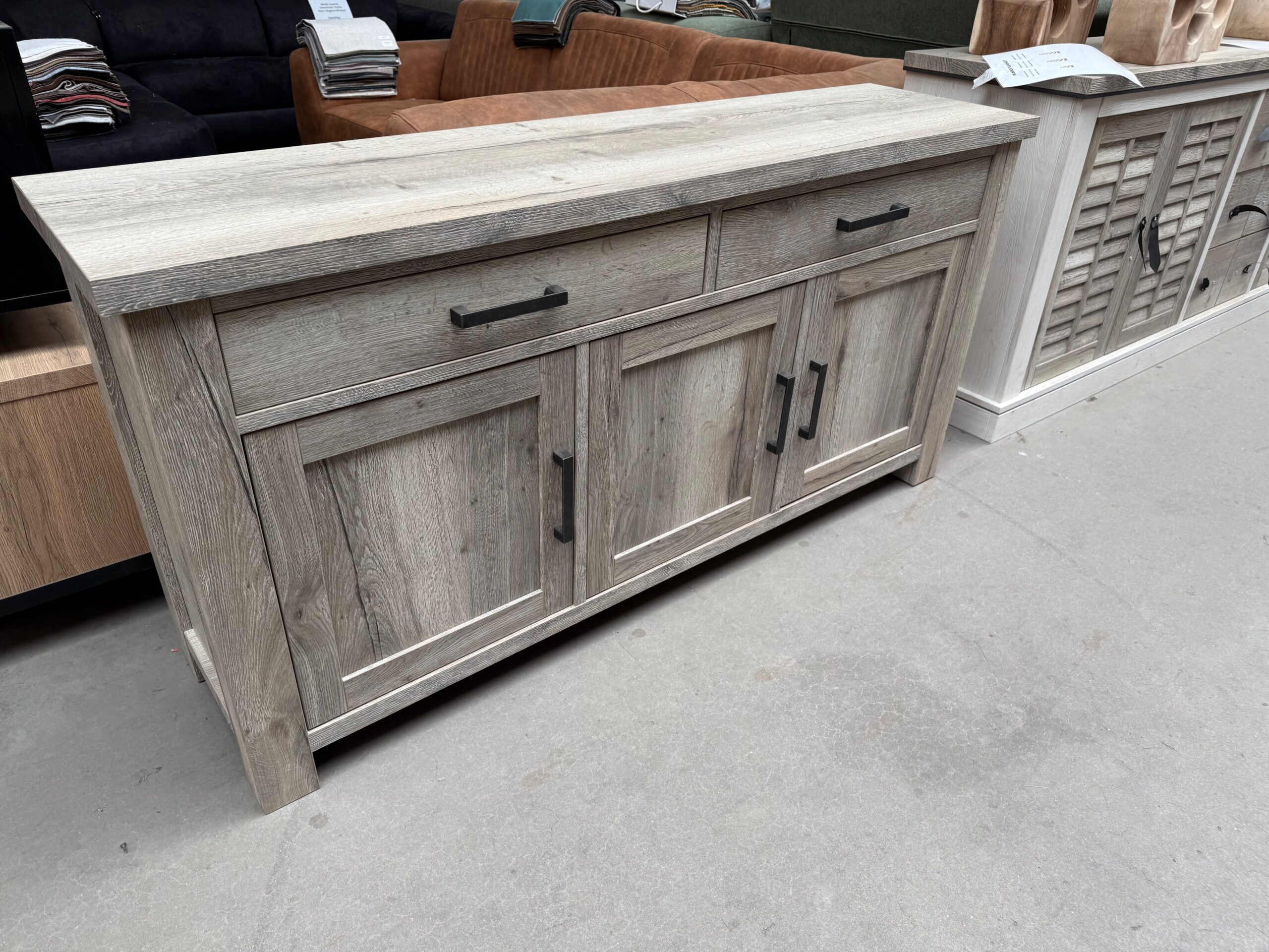 Devon dressoir, kleur silver - Afbeelding 3