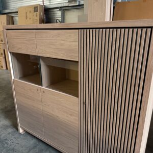 Levanzo highboard, blond oak