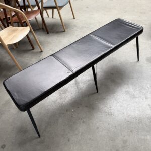 Interlagos bank zwart, 100% leder, Icatchers