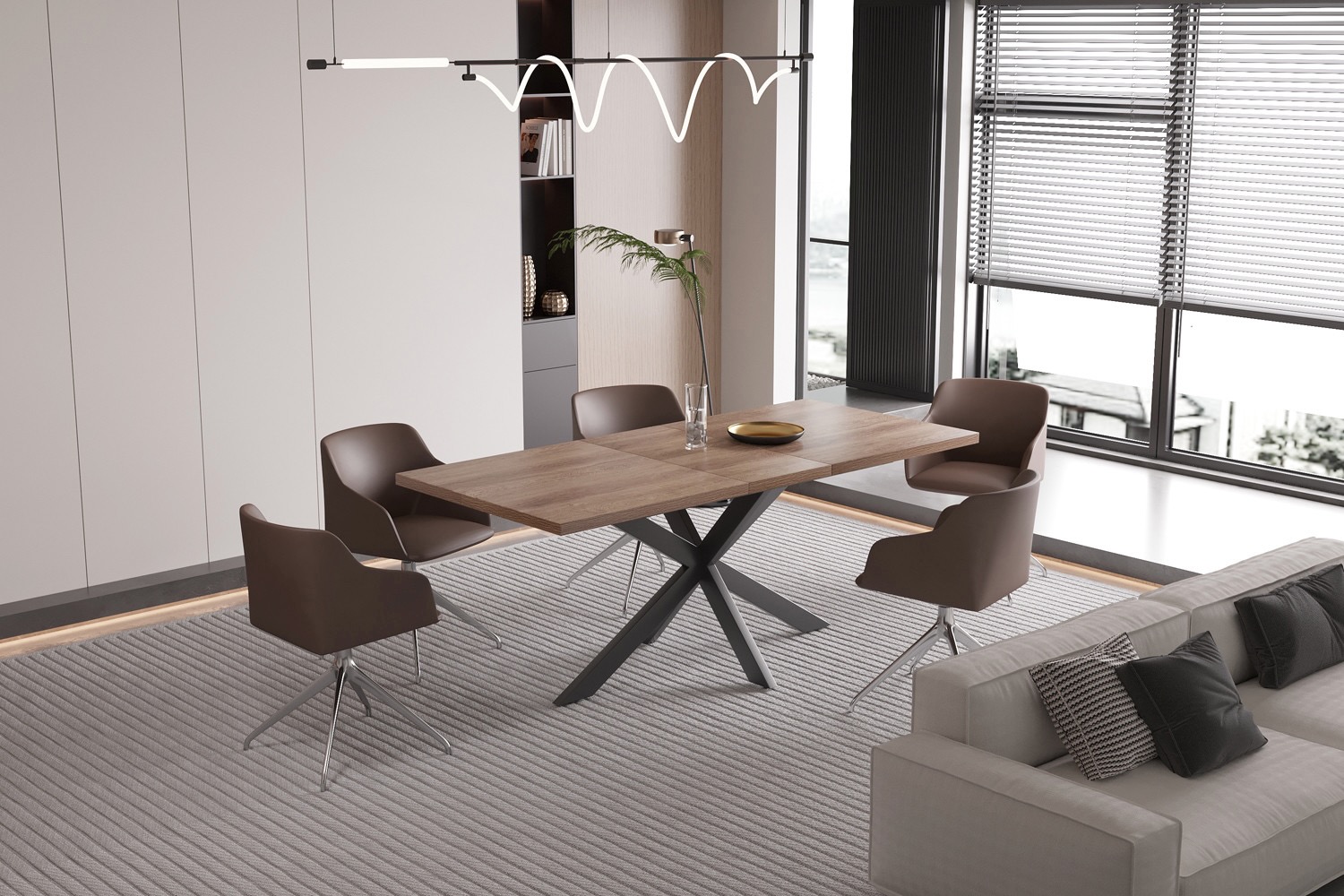 Kos eettafel, uitschuifbaar - Afbeelding 16