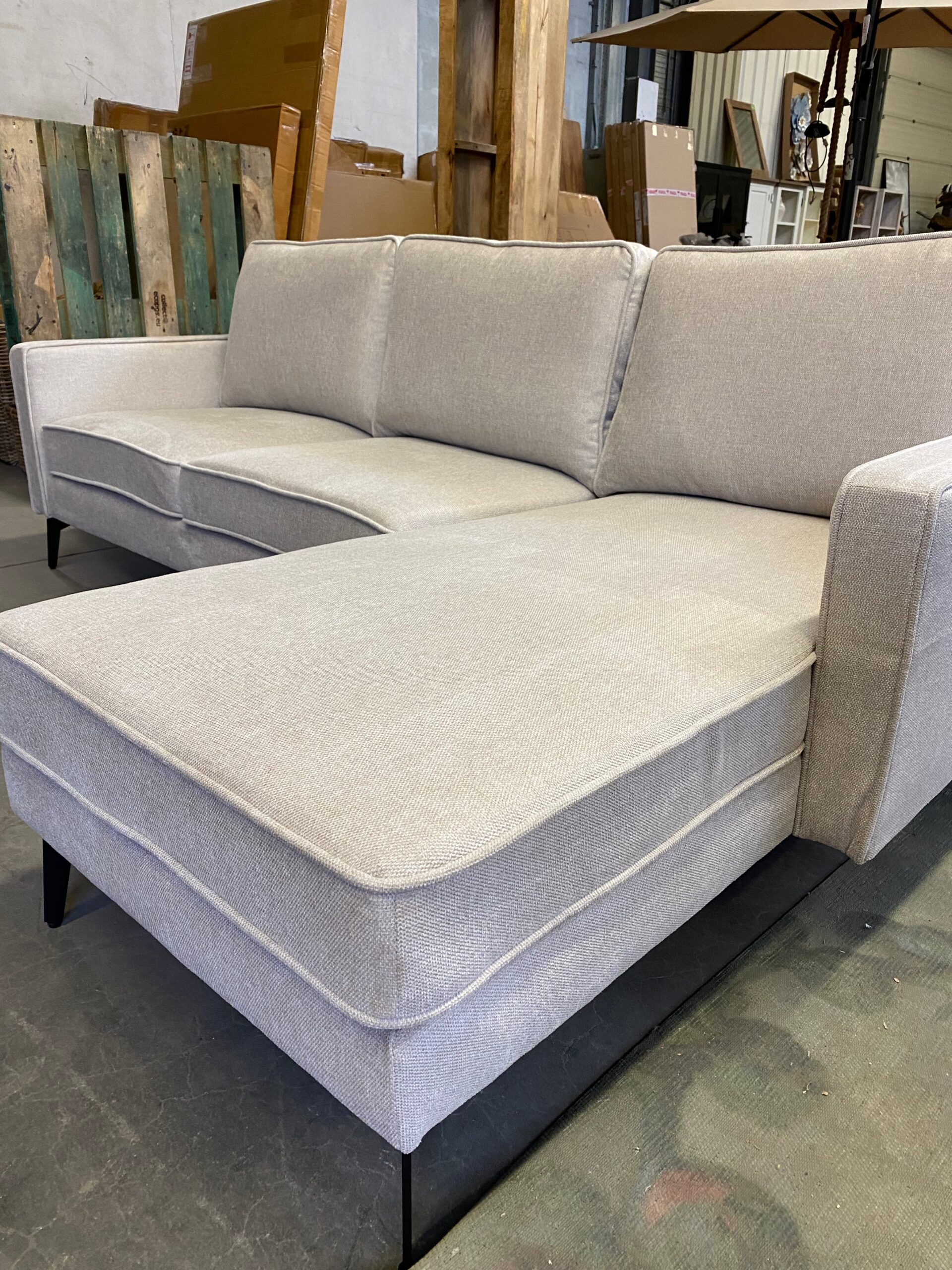 Selena bankstel, beige - Afbeelding 3