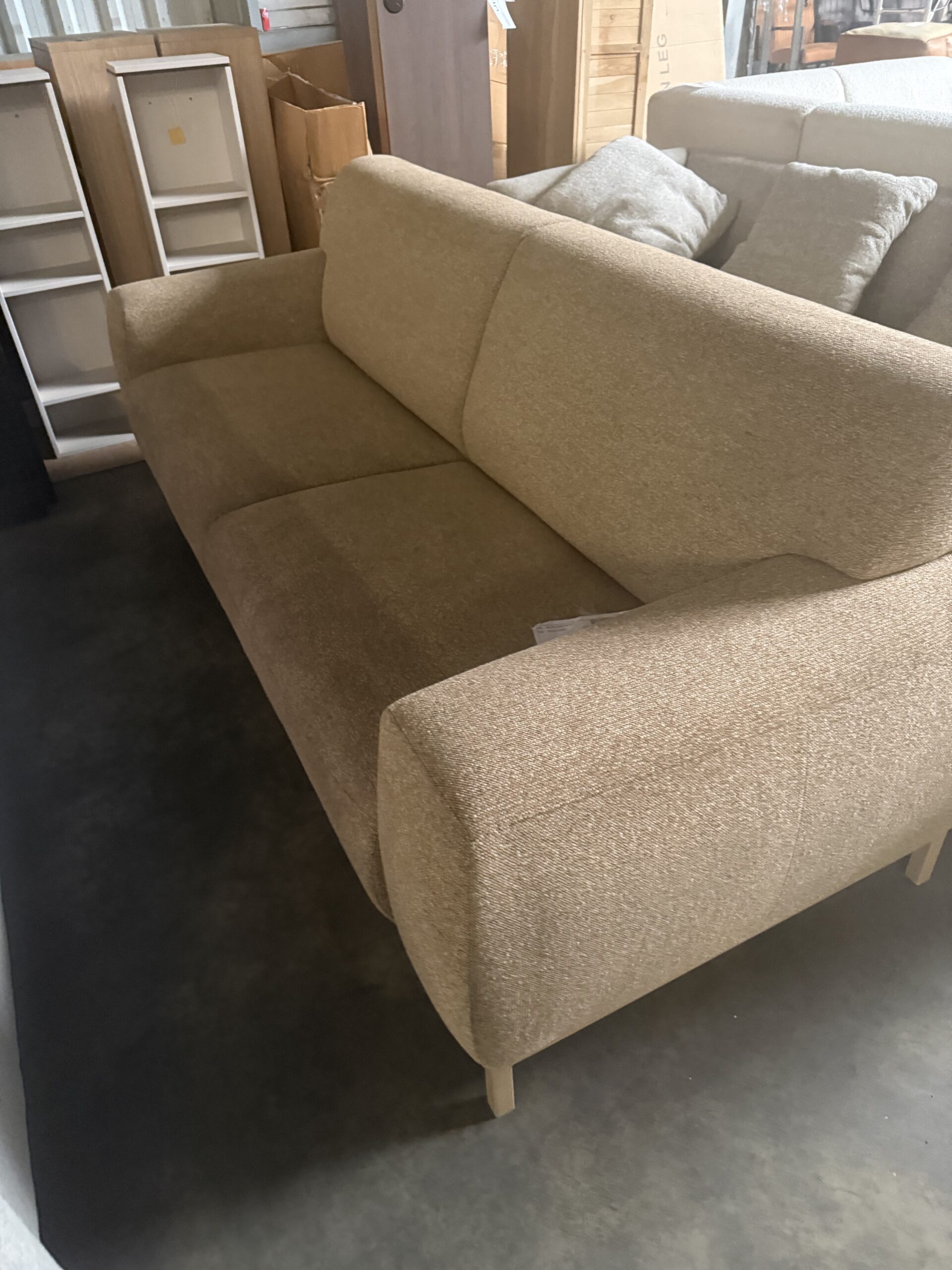 Jabbar bankstel, kleur sneak caramel
