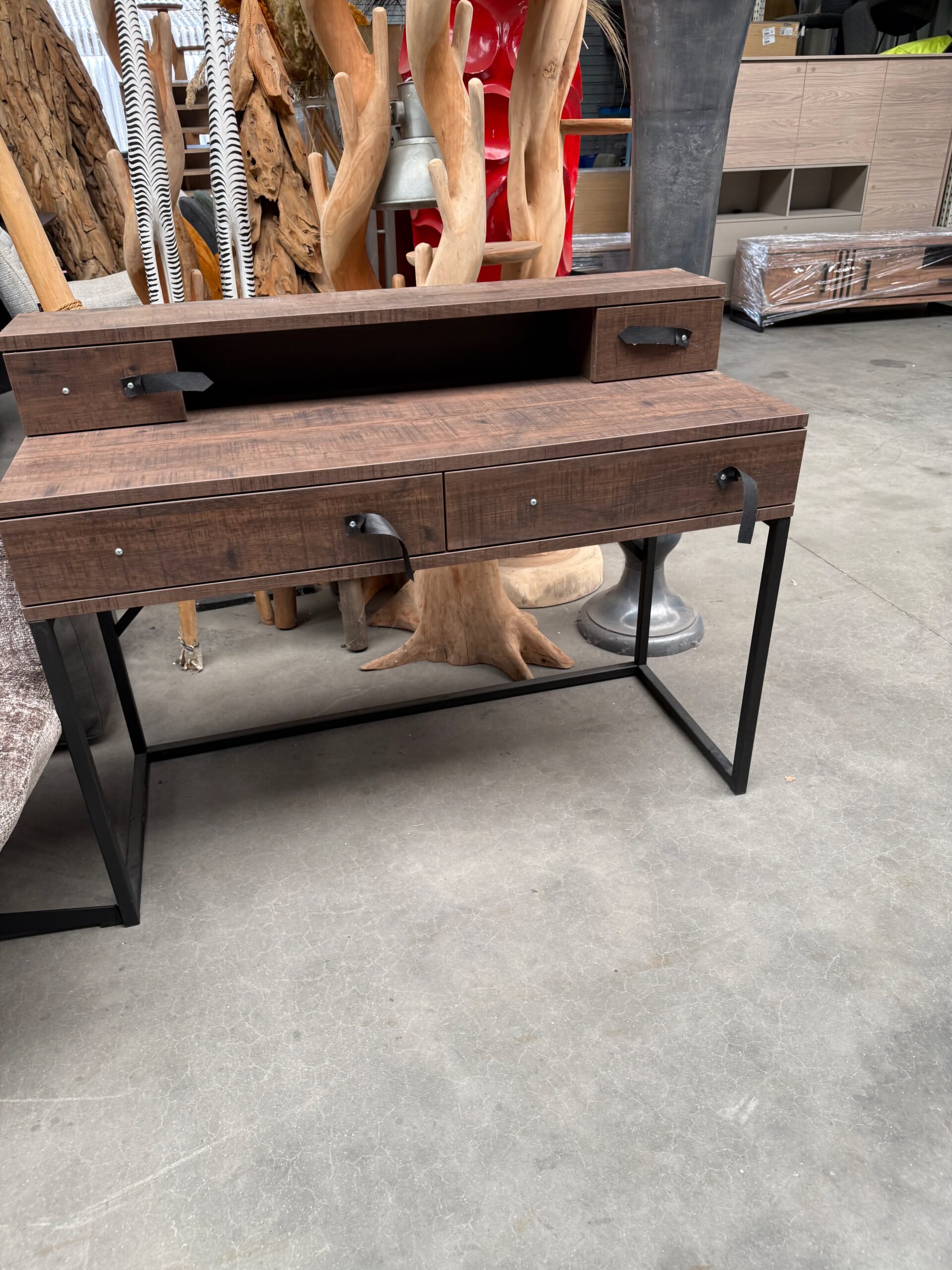 Neil bureau, kleur dark mango, Maxfurn3